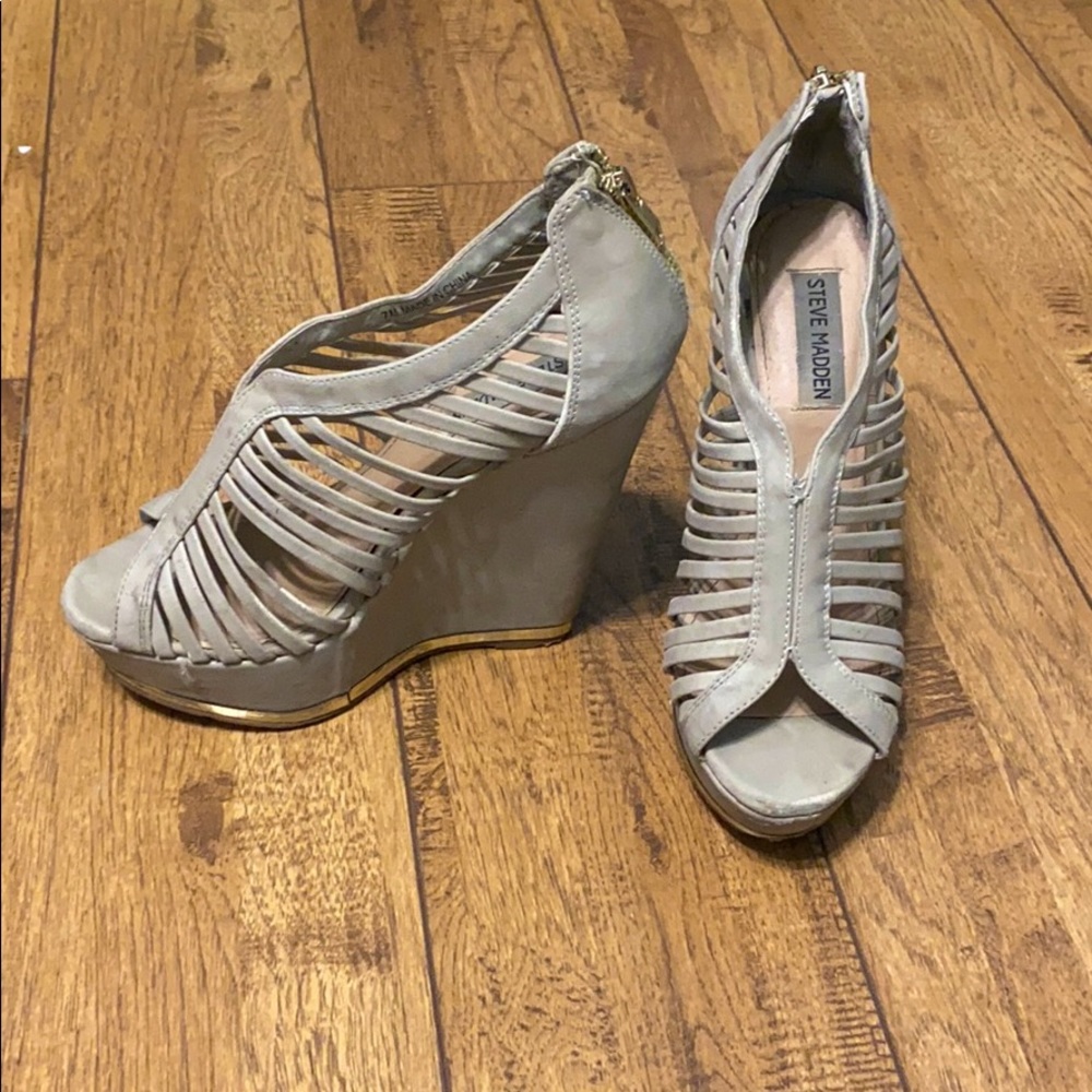 Nude Strappy Heels
